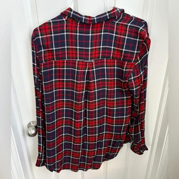 American Eagle Boyfriend Fit Ah-amazingly Soft Oversized Flannel Women’s Large - Picture 4 of 5